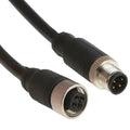 CT M12/5 PUR5 HR Cable Conector, Cable con conector M12 de 5 pines, 5 metros, material PUR.