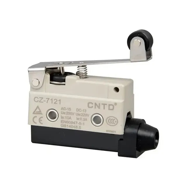 CZ-7121 Limit Switch, Final de carrera compacto, palanca de rodillo.