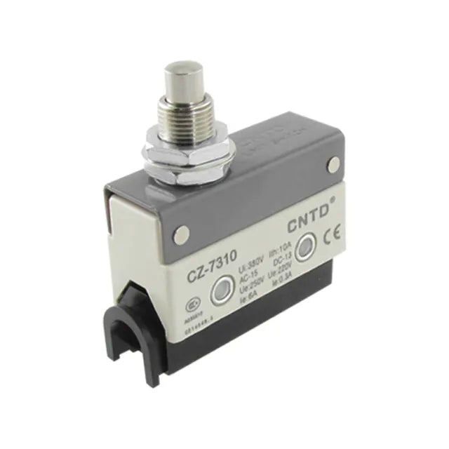 CZ-7310 Limit Switch, Final de carrera miniatura, actuador tipo botón.