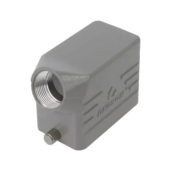 D10B-SE-2G-M20 Capucha Lateral, Entrada lateral M20 para conector serie 10B.