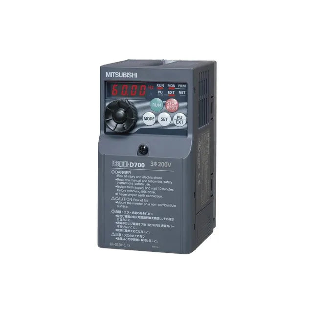 FR-D740-7.5K-CHT Variador de Frecuencia, Inversor trifásico 400V 7.5kW D700.