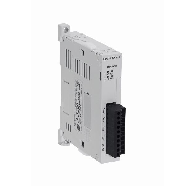 FX3U-4HSX-ADP Adaptador Pulso, Adaptador de entrada de pulsos de alta velocidad.