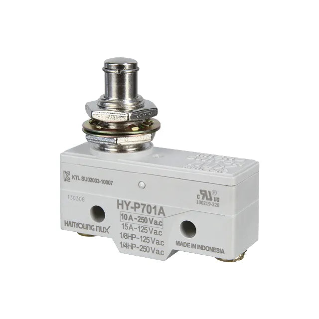 HY-P701B Limit Switch, Final de carrera, émbolo con rodillo.