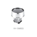 KH-3066EB-11 (BLACK) Botón Pulsador, Pulsador hongo 30mm Negro.