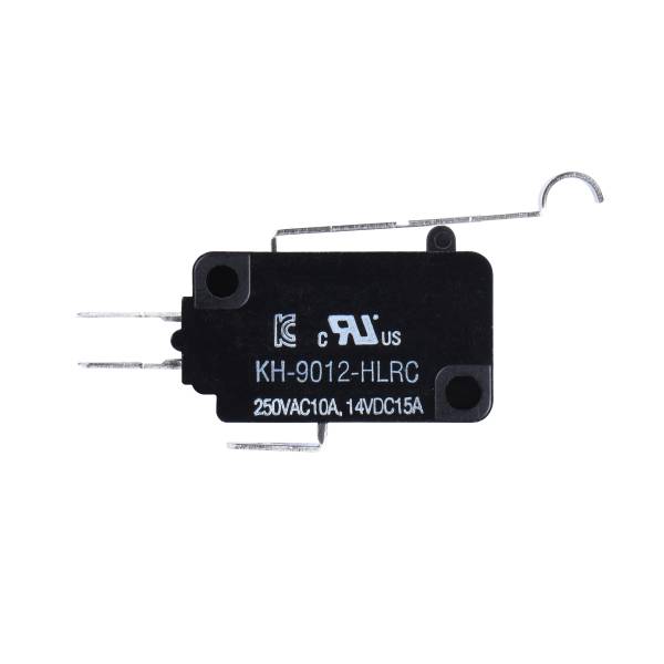 KH-9012-HLRC Limit Switch, V palanca de bisagra con punta curvada en arco.