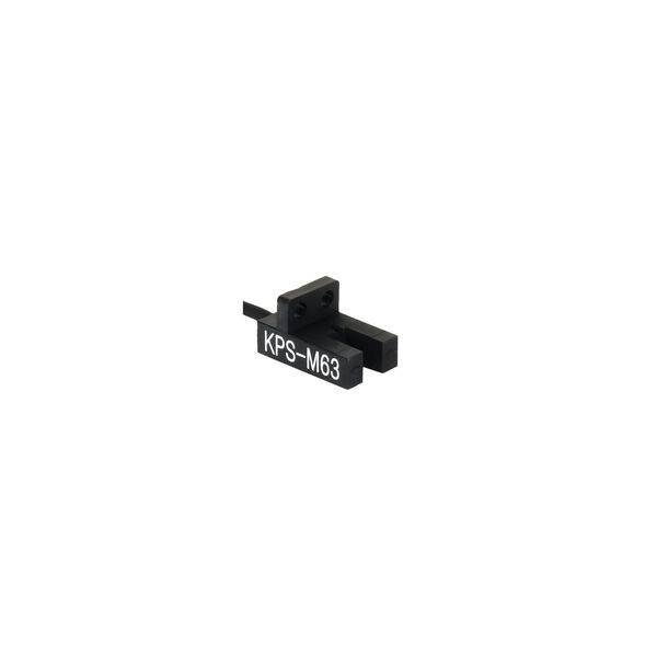 KPS-M63 Sensor fotoelectrico, Sensor óptico de haz pasante de 5 mm (0,197") NPN - Colector abierto, luz/oscuridad