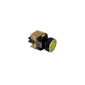 NF30-BM2AY11 Botón Pulsador, 30mm Amarillo 1NO+1NC NF.