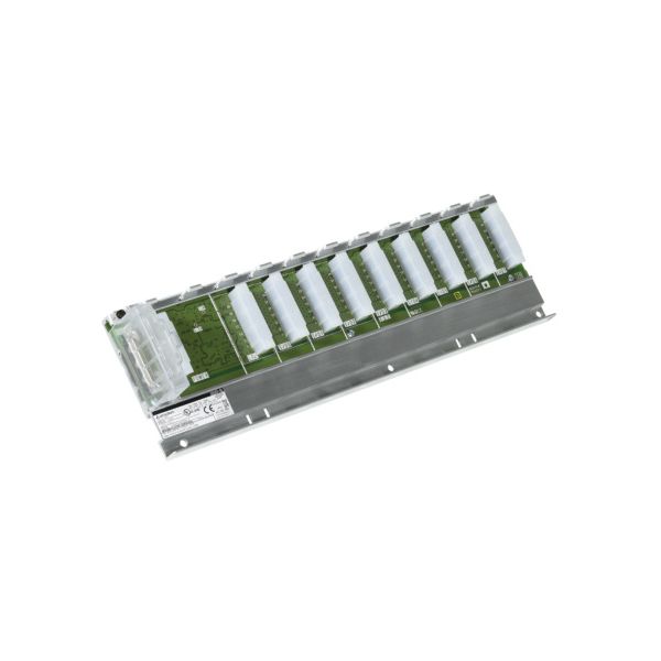 Q38B Rack Base, Placa base (rack) de 8 ranuras serie Q.