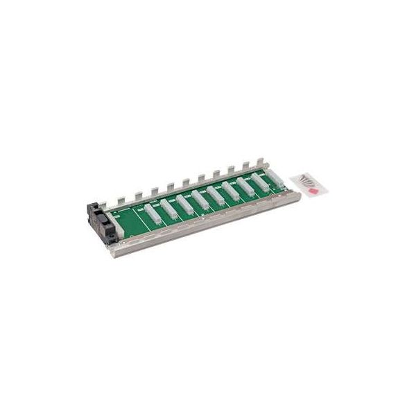 R38B Rack Base, Placa base (rack) de 8 ranuras serie R.