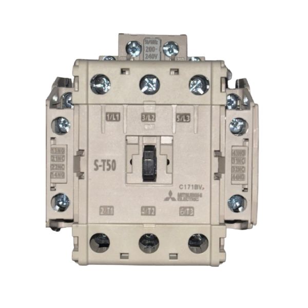 S-T50AC200V Contactor, Contactor serie T 50A, bobina 200VAC.