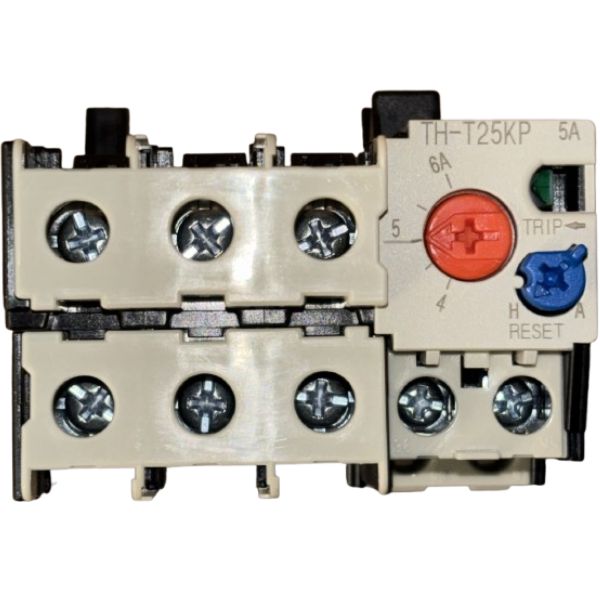 TH-T25KP5A Relé Térmico, Protección ajustable (4-6A).